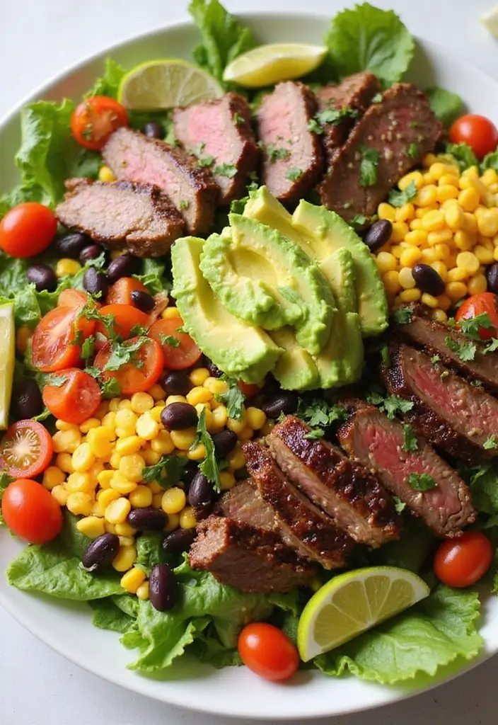 25 Steak Salad Recipes for Fresh and Flavorful Summer Dinners - 2. Southwest Steak Salad