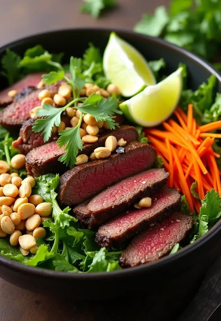 25 Steak Salad Recipes for Fresh and Flavorful Summer Dinners - 8. Thai Steak Salad