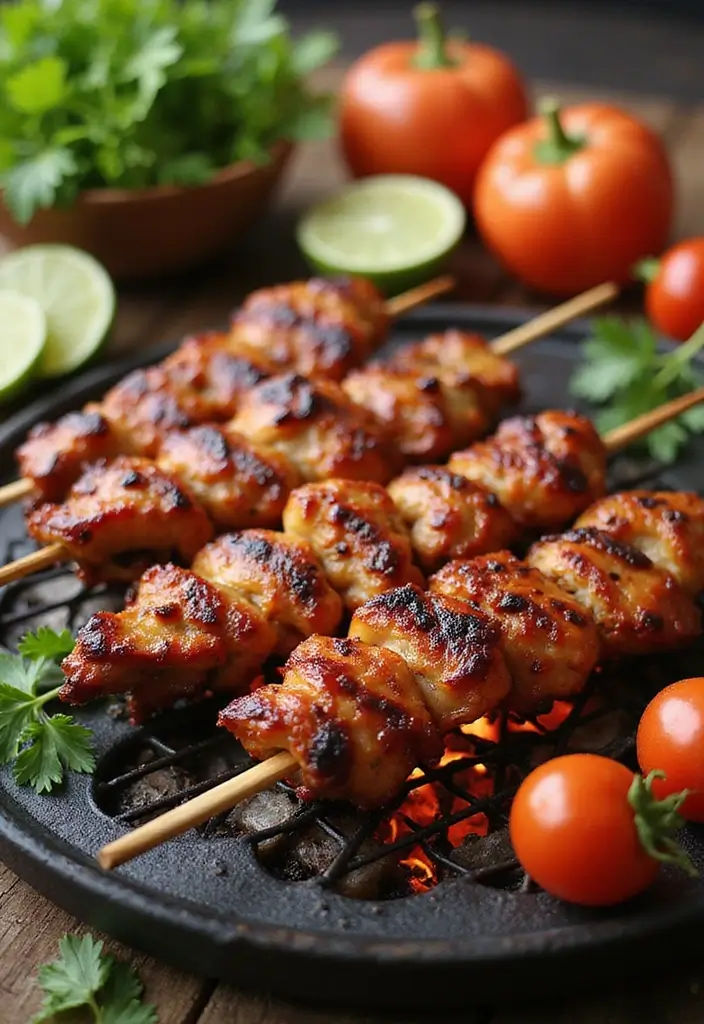 26 Easy Gluten Free Dinner Recipes for Busy Families - 10. BBQ Chicken Skewers