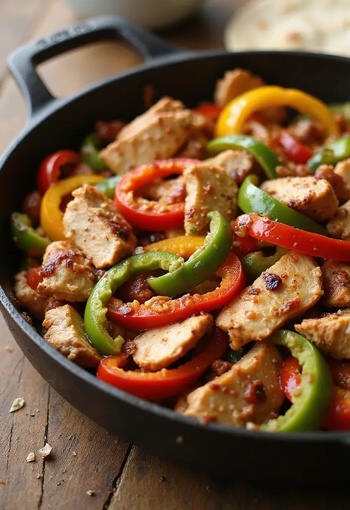26 Easy Gluten Free Dinner Recipes for Busy Families - 2. One-Pan Chicken Fajitas