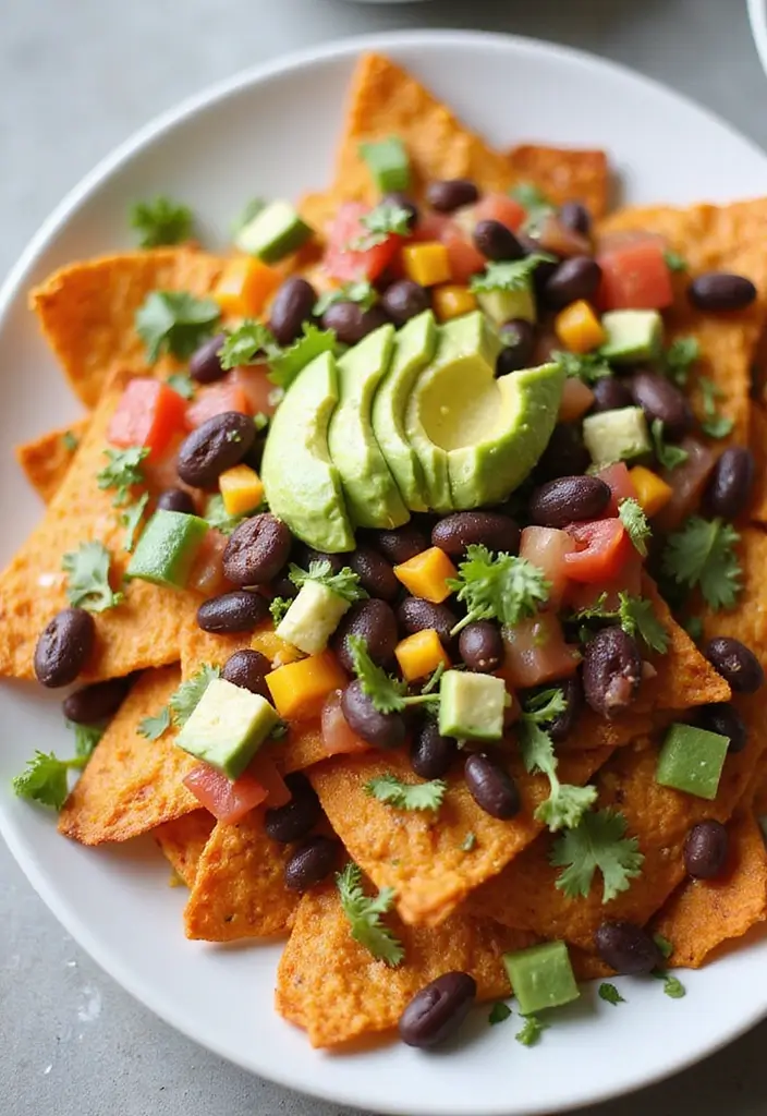 26 Easy Gluten Free Dinner Recipes for Busy Families - 20. Loaded Sweet Potato Nachos