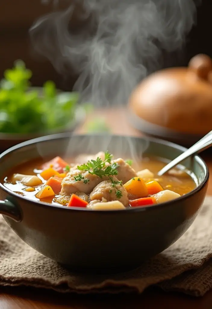 26 Easy Gluten Free Dinner Recipes for Busy Families - 21. Chicken and Vegetable Soup