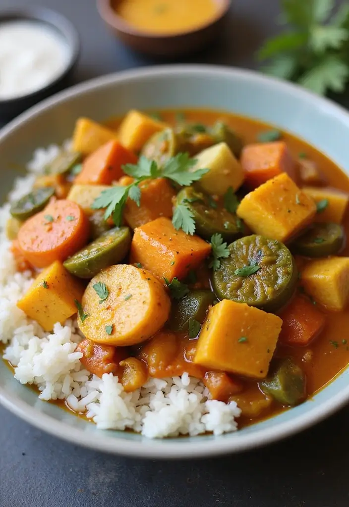 26 Easy Gluten Free Dinner Recipes for Busy Families - 24. Easy Vegetable Curry