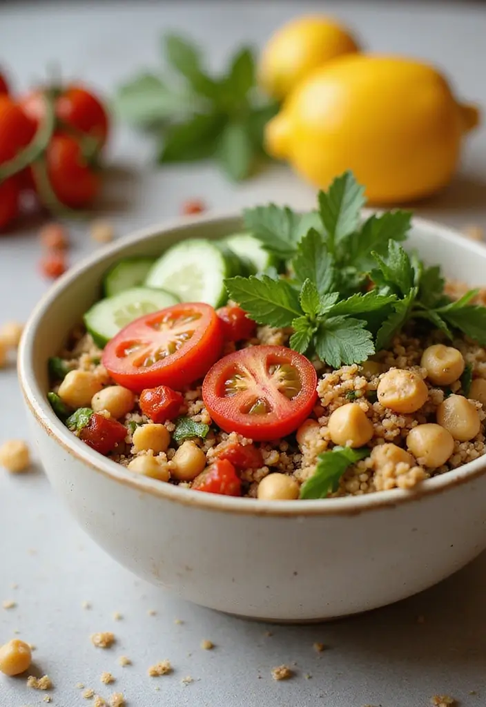 26 Easy Gluten Free Dinner Recipes for Busy Families - 9. Mediterranean Quinoa Bowl