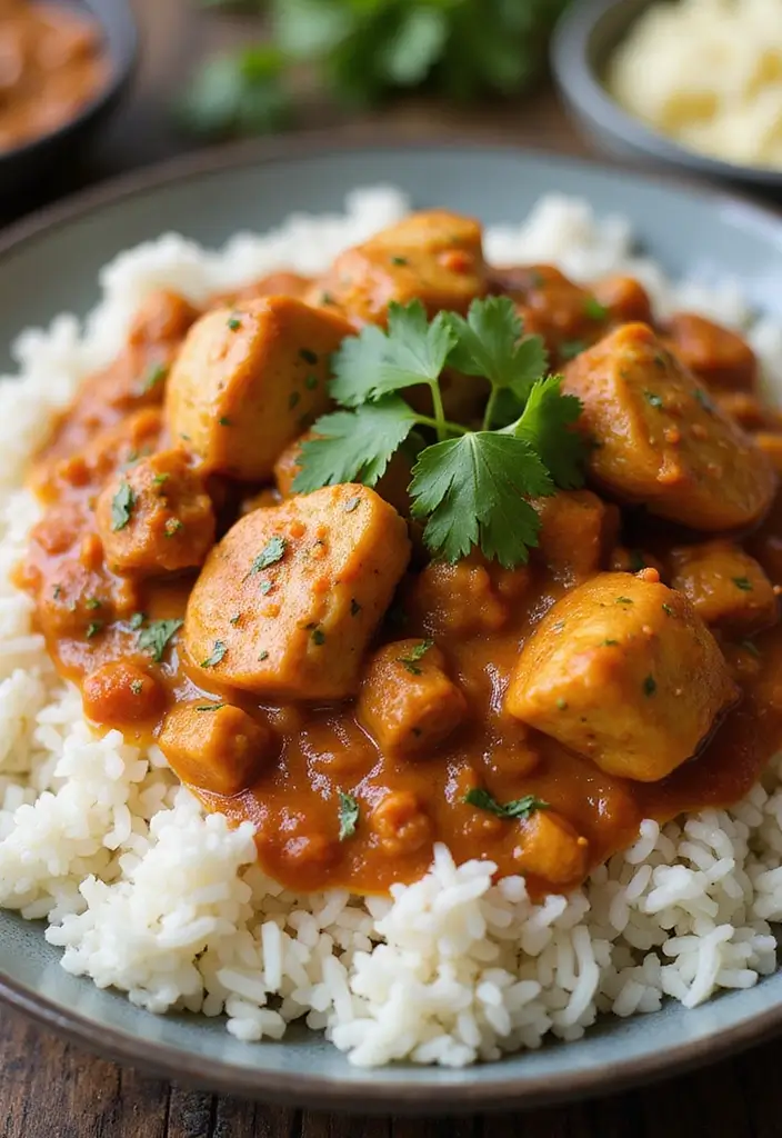 26 Gluten Free Chicken Recipes for Easy Family Dinners - 14. Chicken Tikka Masala