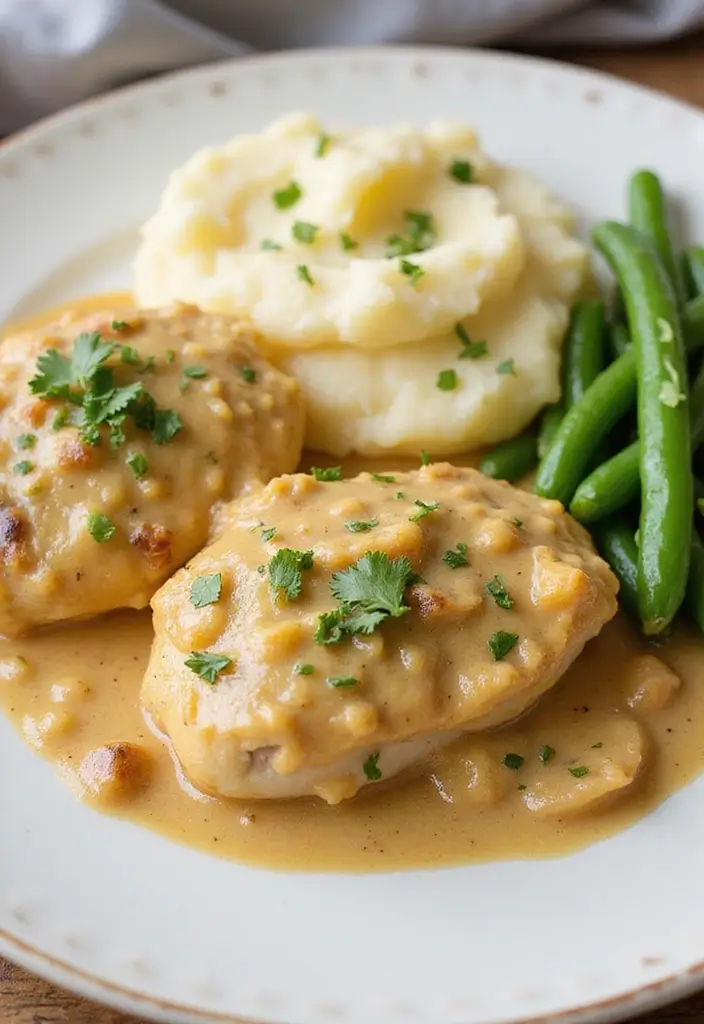 26 Gluten Free Chicken Recipes for Easy Family Dinners - 16. Creamy Garlic Chicken