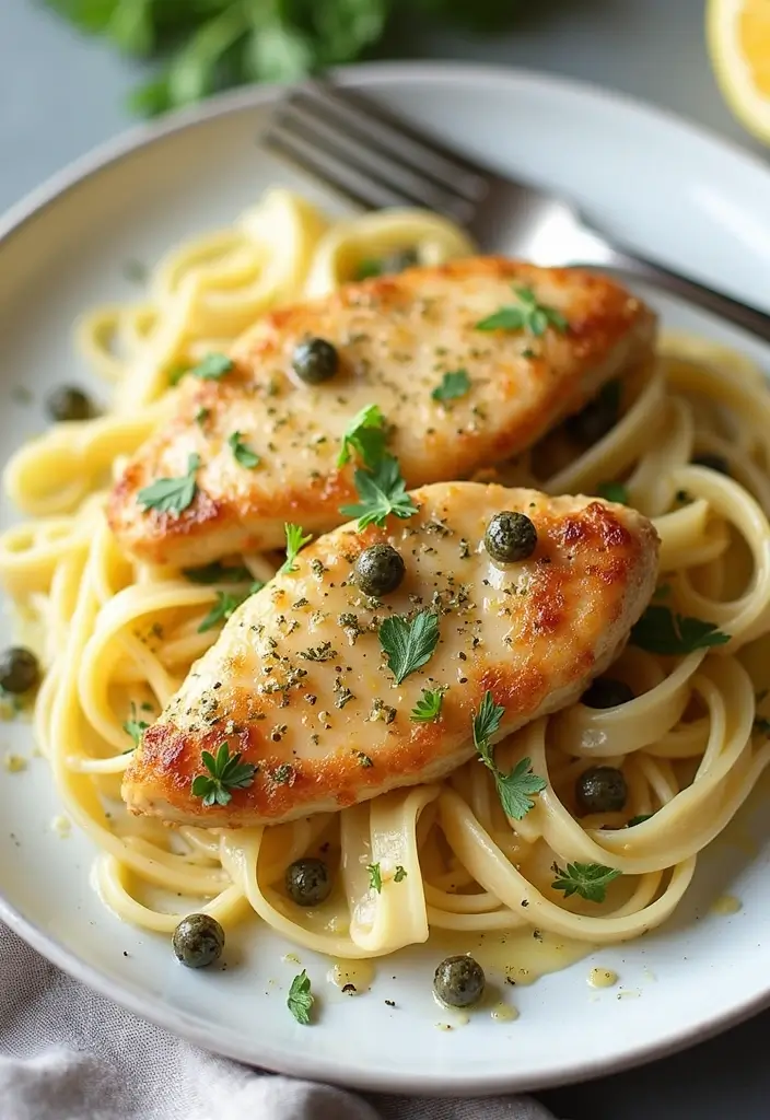 26 Gluten Free Chicken Recipes for Easy Family Dinners - 21. Chicken Piccata