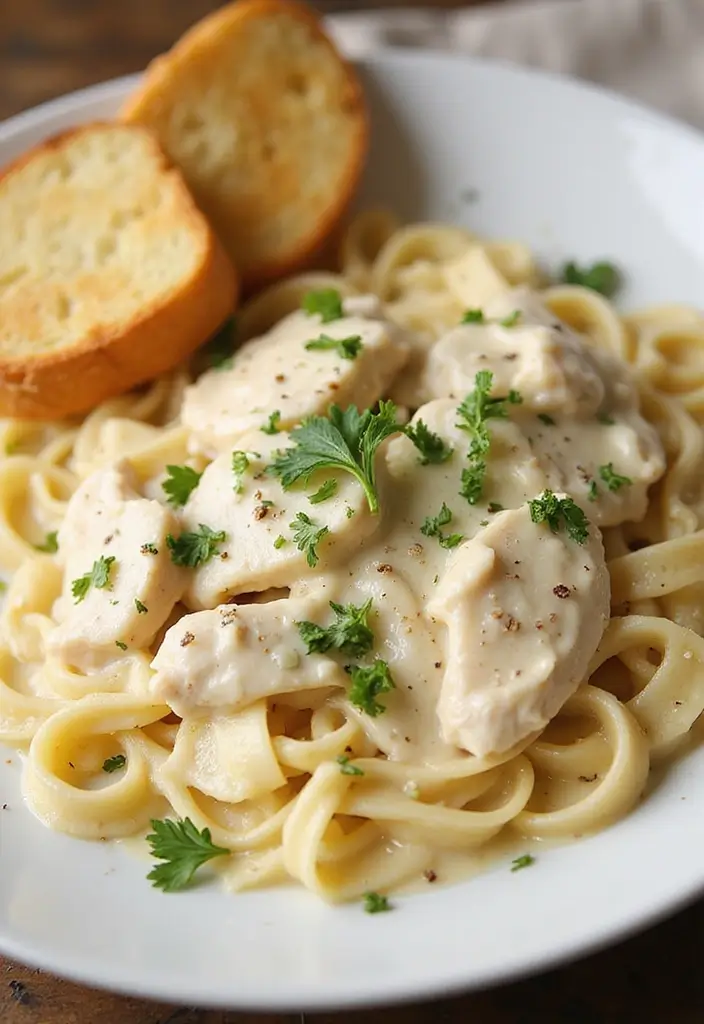 26 Gluten Free Chicken Recipes for Easy Family Dinners - 23. Chicken Alfredo