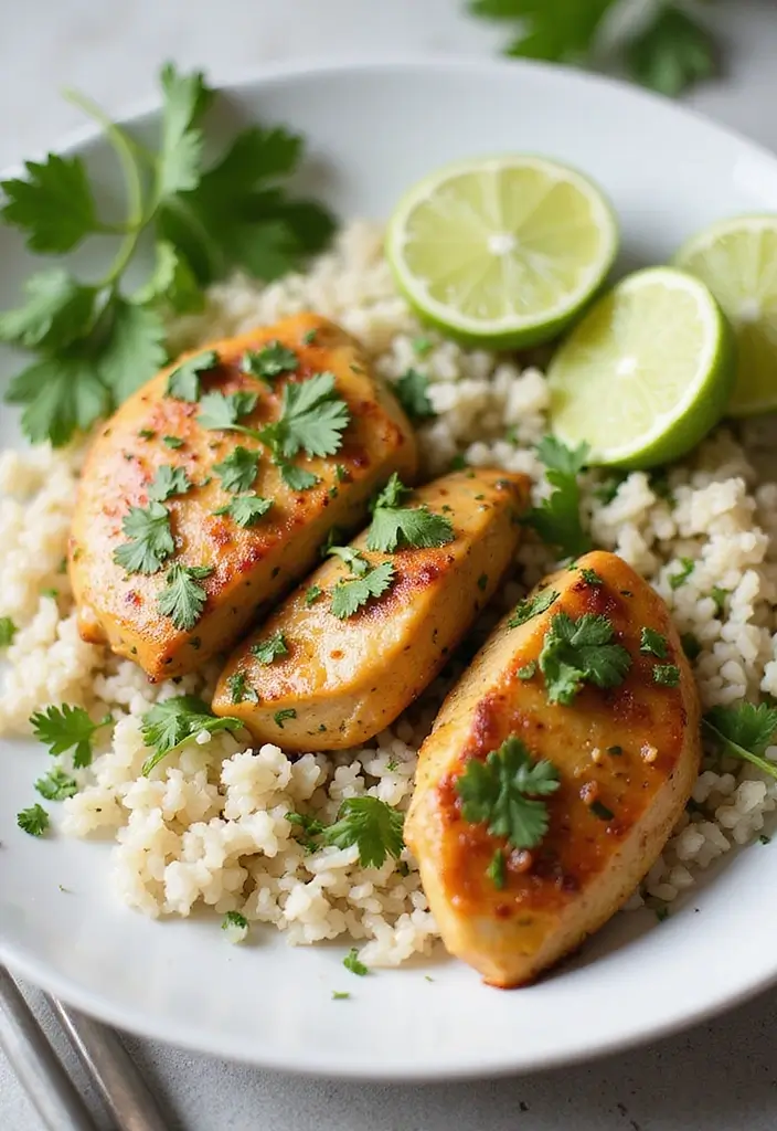 26 Gluten Free Chicken Recipes for Easy Family Dinners - 24. Cilantro Lime Chicken