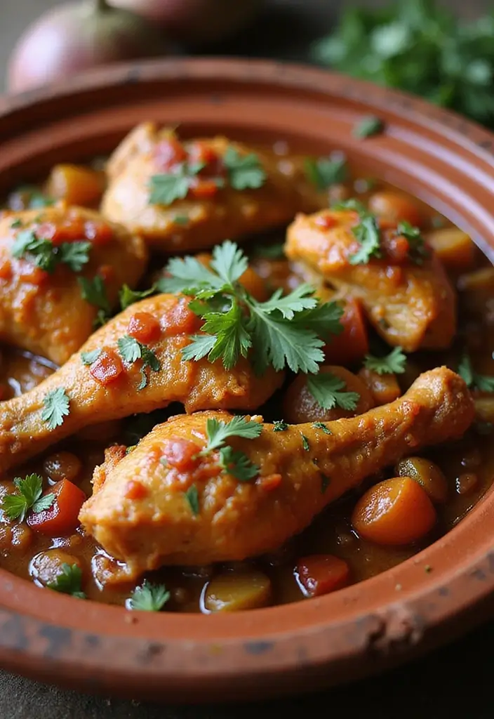 26 Gluten Free Chicken Recipes for Easy Family Dinners - 5. Moroccan Chicken Tagine