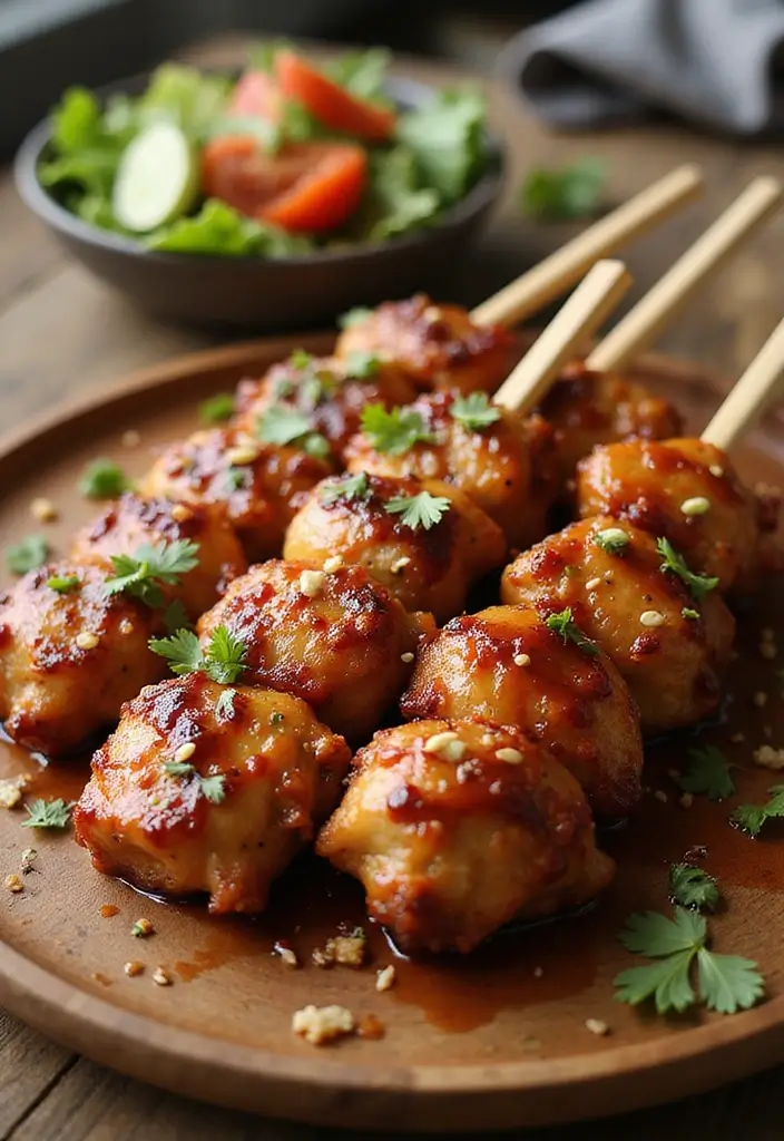 26 Gluten Free Chicken Recipes for Easy Family Dinners - 9. Teriyaki Chicken Skewers