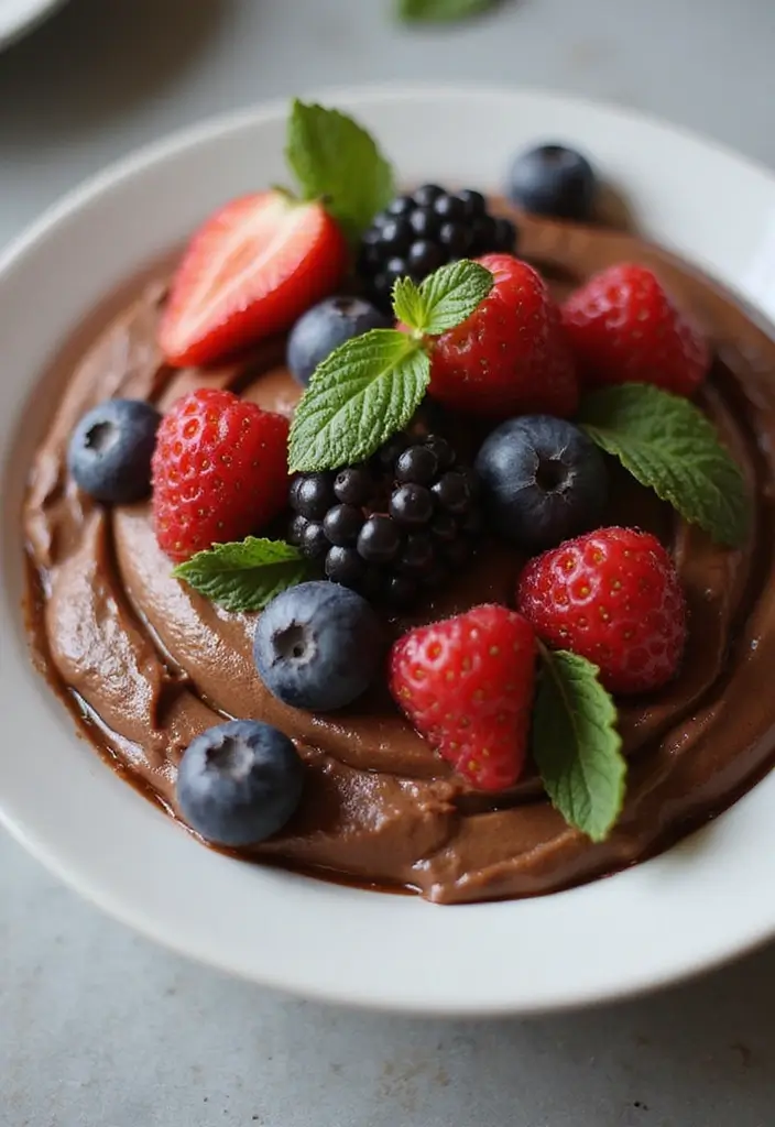 26 Gluten Free Dairy Free Dinner Recipes That Taste Amazing - 26. Chocolate Avocado Mousse