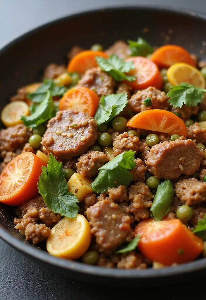 26 Ground Pork and Beef Recipes Perfect for Dinner - 17. Ground Meat and Vegetable Stir Fry