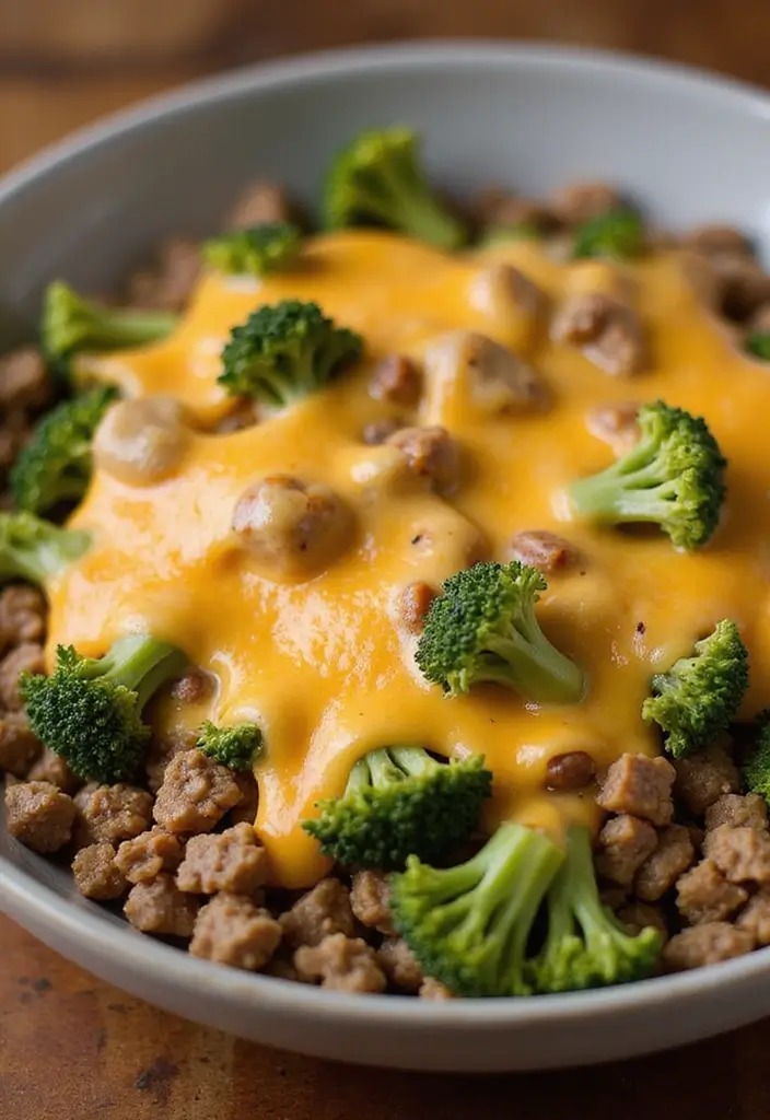 26 Ground Pork and Beef Recipes Perfect for Dinner - 23. Ground Meat and Broccoli Casserole