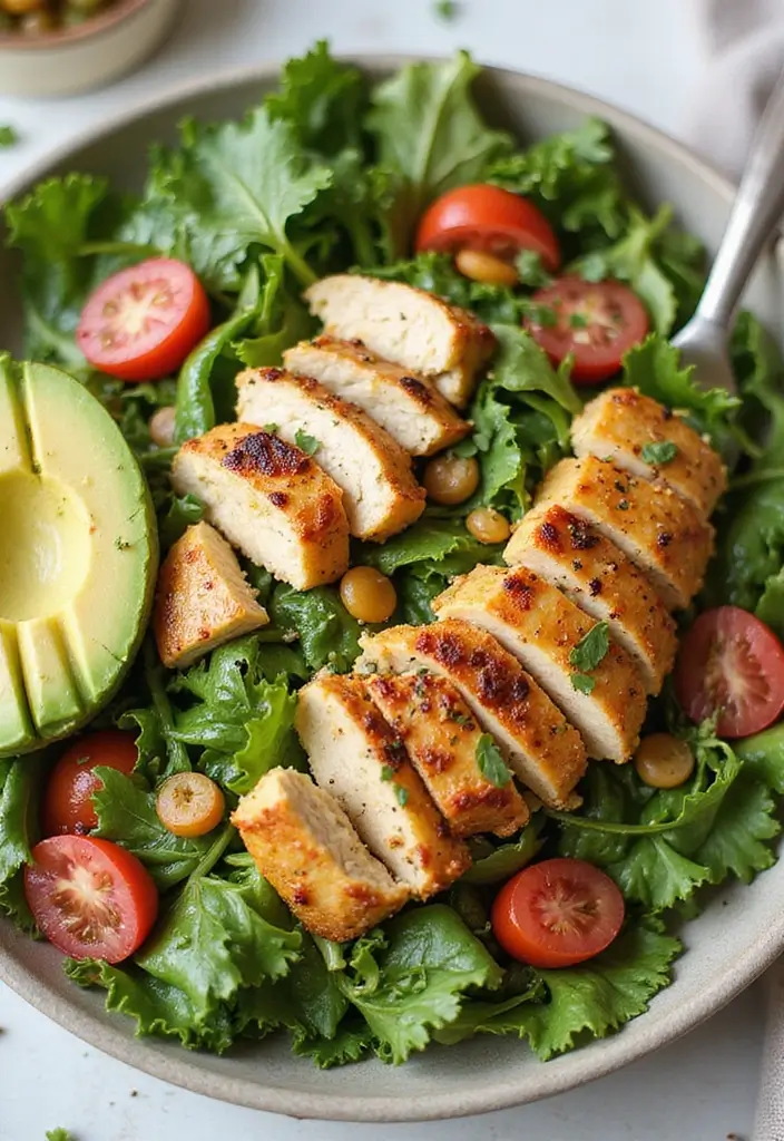 26 Healthy Chicken Dinner Recipes for Two Made Easy - 12. Chicken Avocado Salad