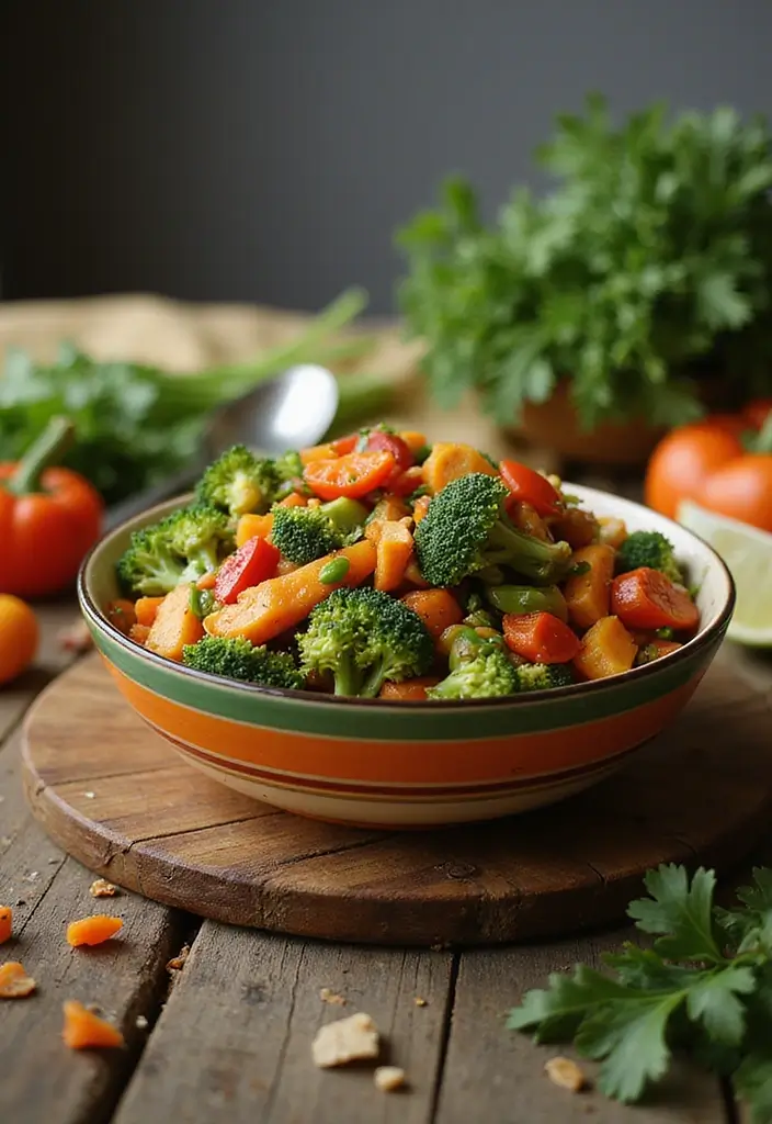 26 Quick Healthy Vegetarian Dinner Ideas for Busy Nights - 3. Veggie-Packed Stir Fry