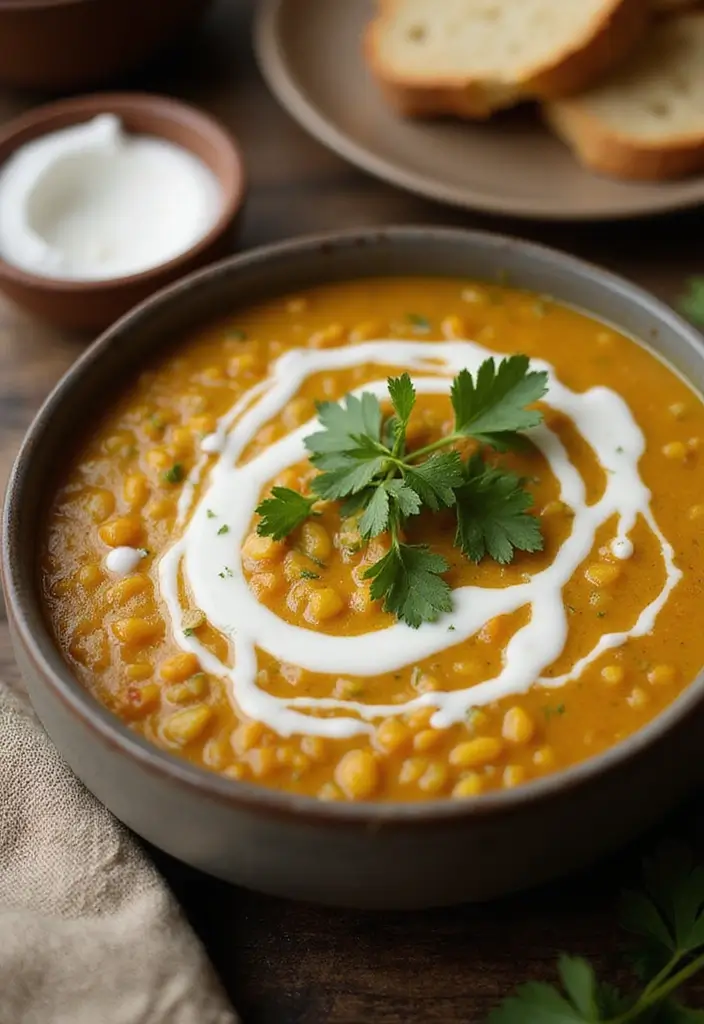 26 Quick and Easy Summer Dinner Recipes for Family Meals - 12. Coconut Curry Lentil Soup