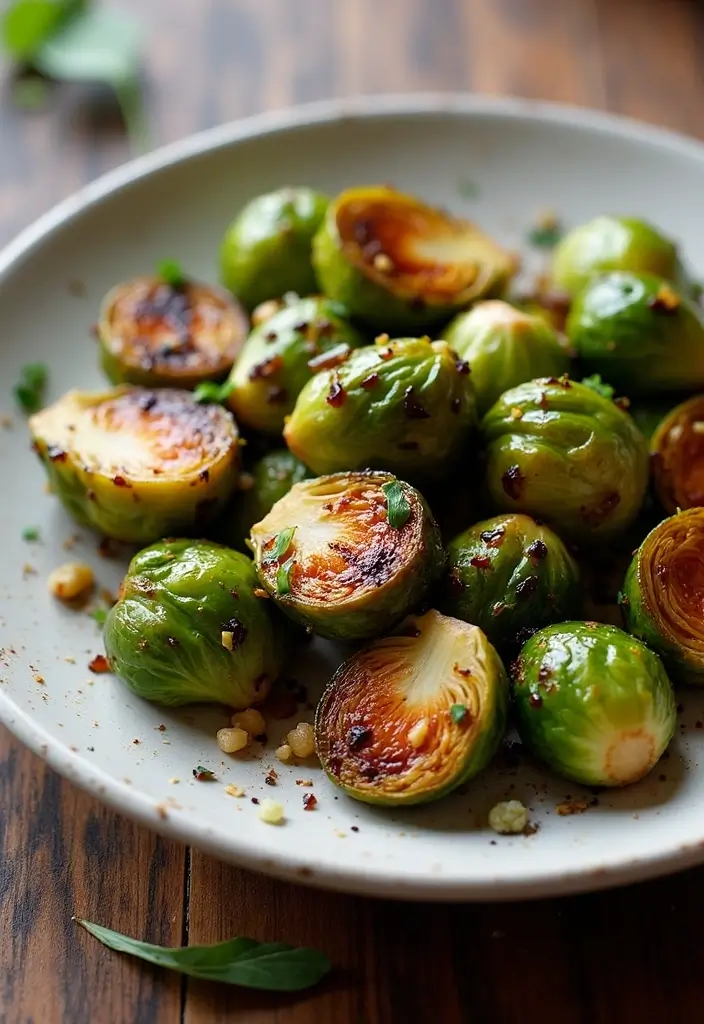 26 Quick and Easy Summer Dinner Recipes for Family Meals - 21. Balsamic Glazed Brussels Sprouts