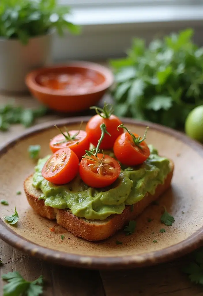 26 Quick and Easy Summer Dinner Recipes for Family Meals - 22. Avocado Toast with Tomato
