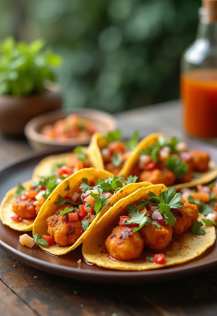 26 Quick and Easy Summer Dinner Recipes for Family Meals - 25. Spicy Chickpea Tacos
