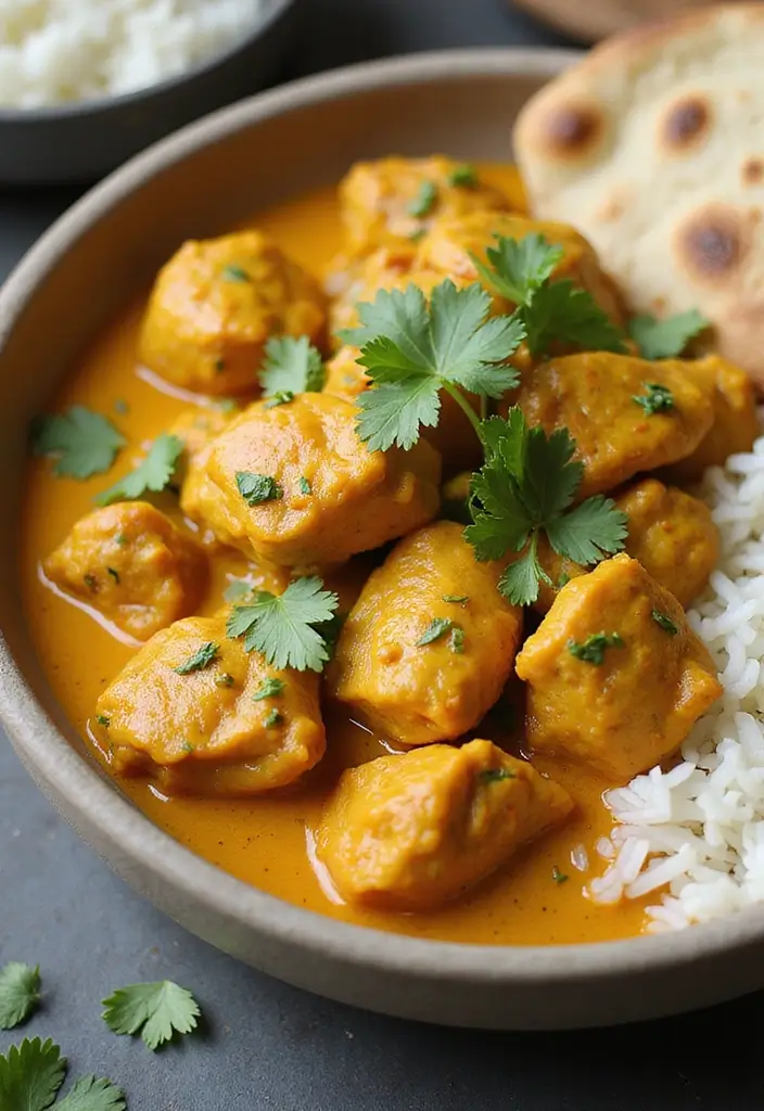 27 Bone In Chicken Recipes Perfect for Dinner Tonight - 10. Coconut Curry Chicken