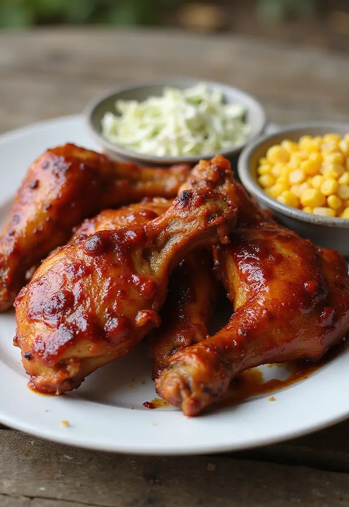 27 Bone In Chicken Recipes Perfect for Dinner Tonight - 2. Spicy BBQ Chicken Drumsticks