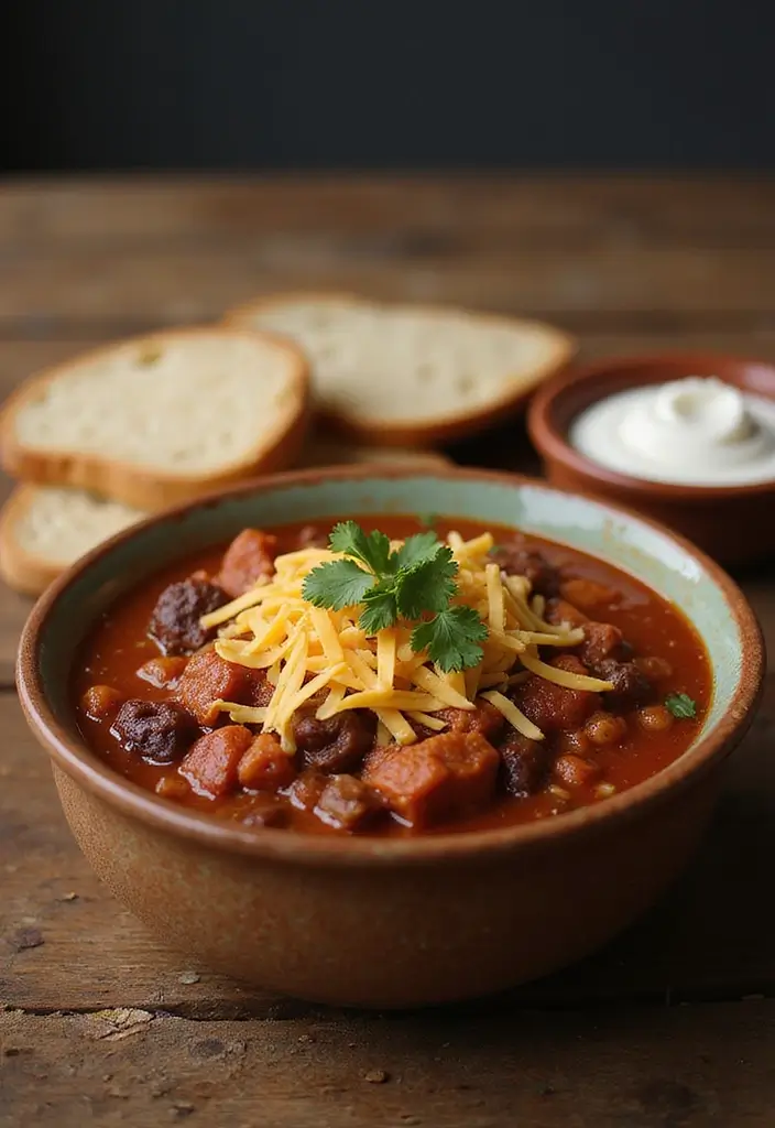 27 Ground Beef Slow Cooker Dinner Recipes for Busy Nights - 1. Classic Beef Chili
