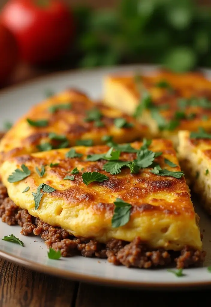 27 Ground Beef Slow Cooker Dinner Recipes for Busy Nights - 27. Ground Beef Frittata