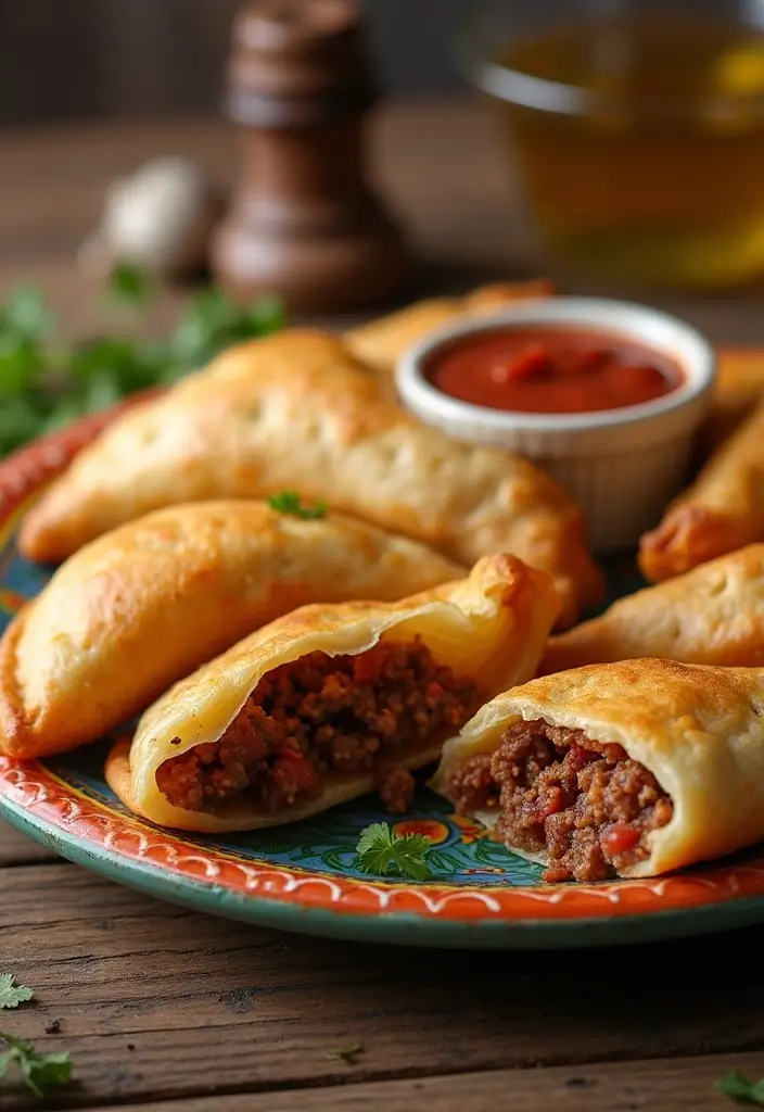 27 Ground Beef and Bacon Recipes That Make Dinner Fun - 13. Bacon and Beef Empanadas