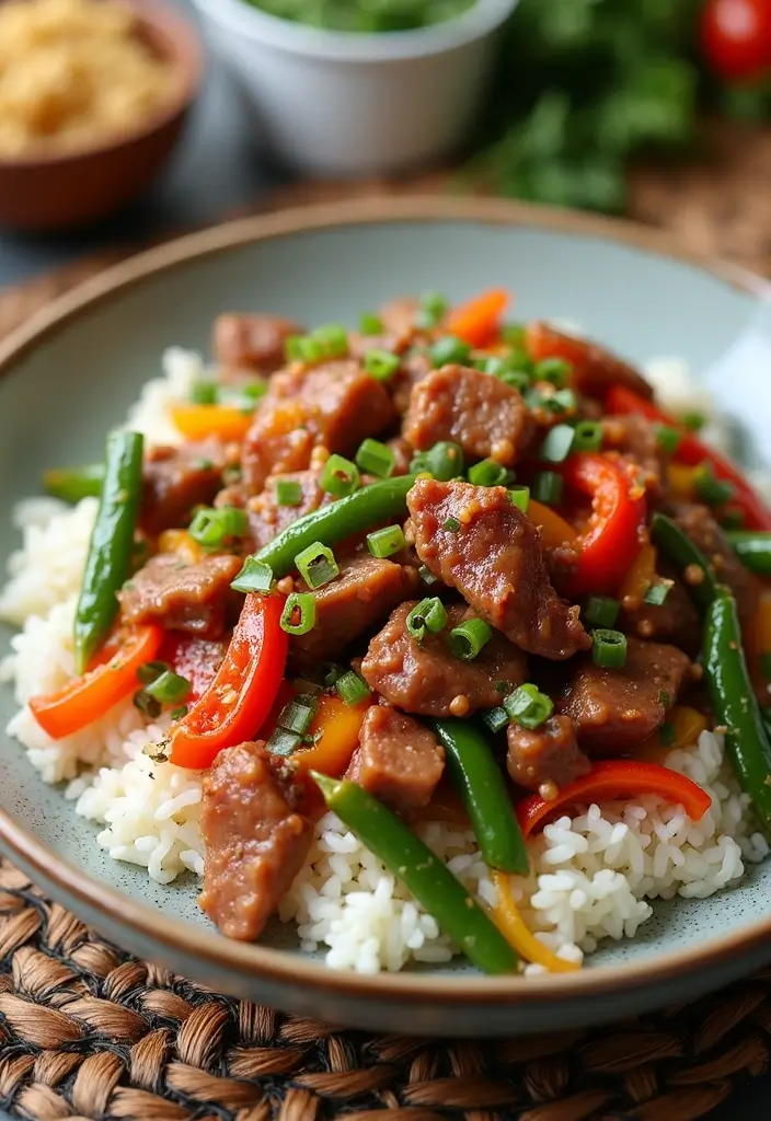 27 Ground Beef and Bacon Recipes That Make Dinner Fun - 14. Beef and Bacon Stir-Fry