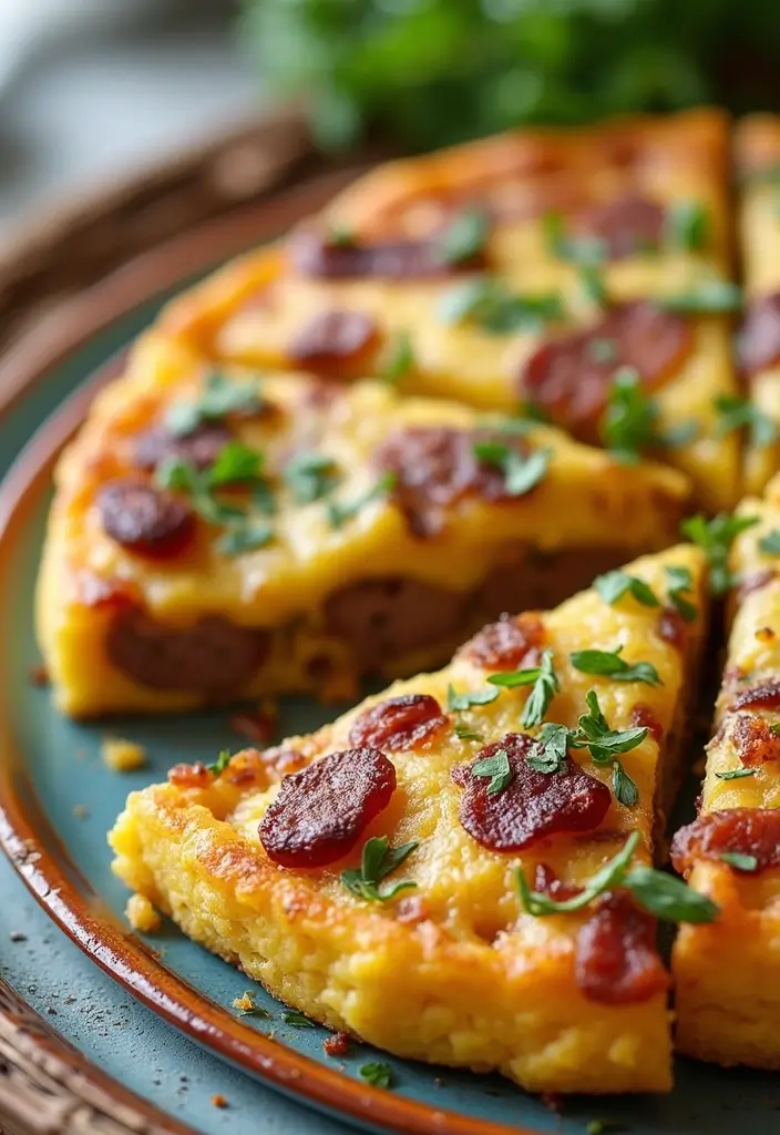 27 Ground Beef and Bacon Recipes That Make Dinner Fun - 20. Bacon and Beef Frittata