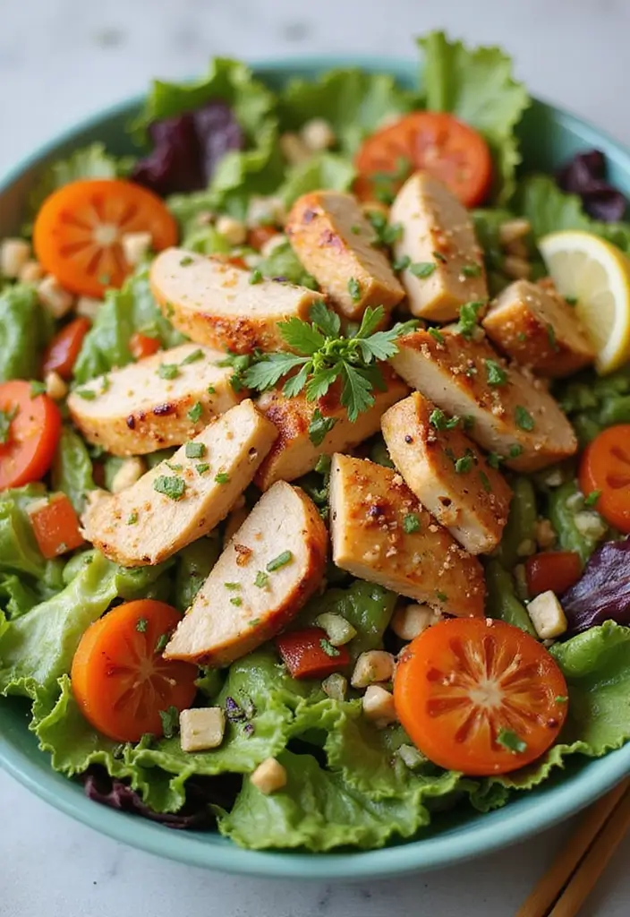 27 Low Carb Dinner Recipes the Whole Family Can Enjoy - 23. Asian Chicken Salad