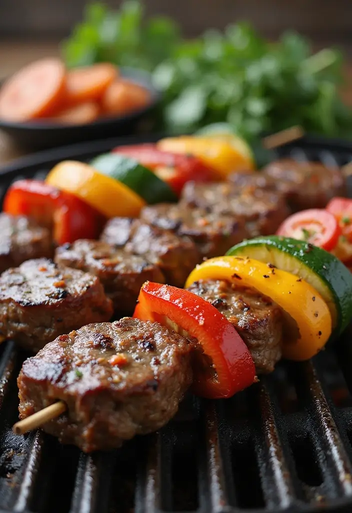 27 Low Carb Steak Recipes Perfect for Dinner Plans - 2. Spicy Cajun Steak Skewers