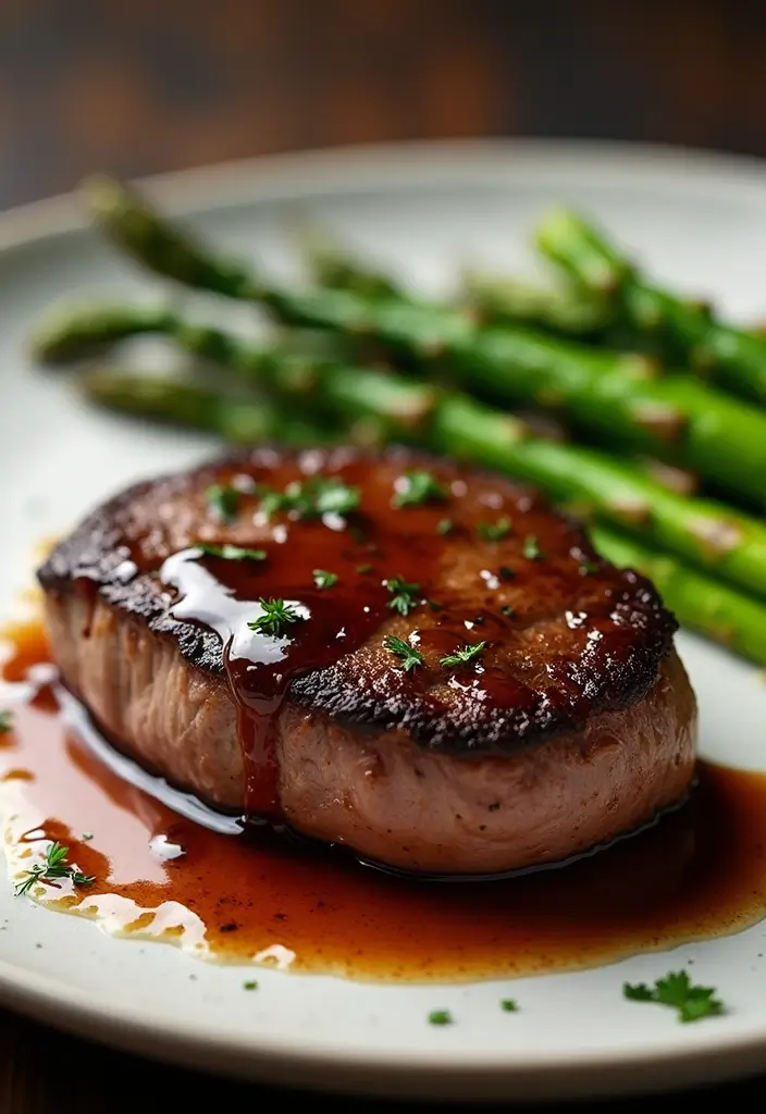 27 Low Carb Steak Recipes Perfect for Dinner Plans - 6. Balsamic Glazed Steak
