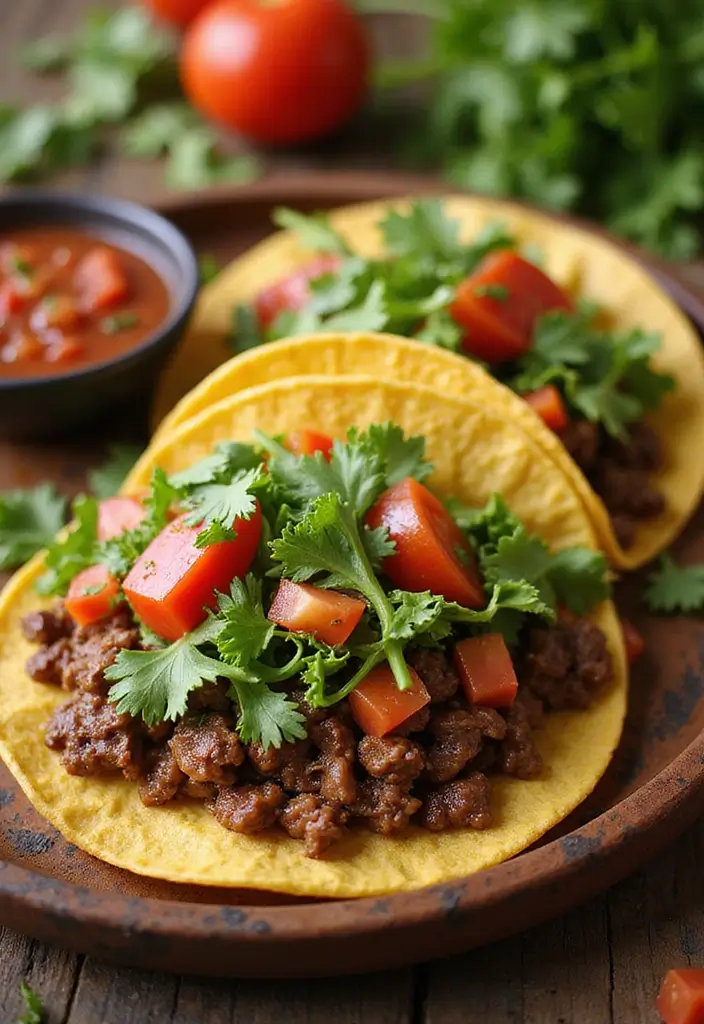 27 Quick and Easy Winter Dinner Recipes to Stay Warm - 18. Quick Beef Tacos