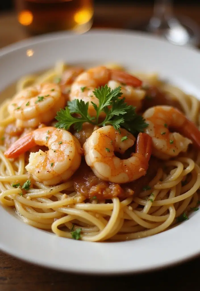 27 Quick and Easy Winter Dinner Recipes to Stay Warm - 22. Quick Shrimp Scampi