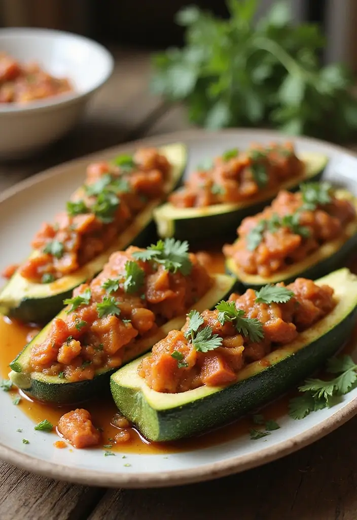 27 Quick and Easy Winter Dinner Recipes to Stay Warm - 23. Easy Stuffed Zucchini