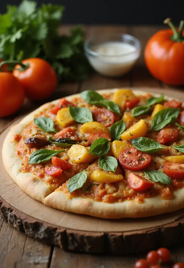 27 Quick and Easy Winter Dinner Recipes to Stay Warm - 27. Simple Veggie Pizza