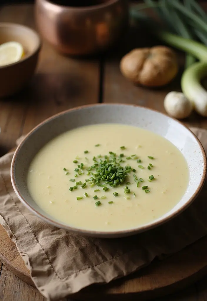 27 Quick and Easy Winter Dinner Recipes to Stay Warm - 7. Cozy Potato Leek Soup