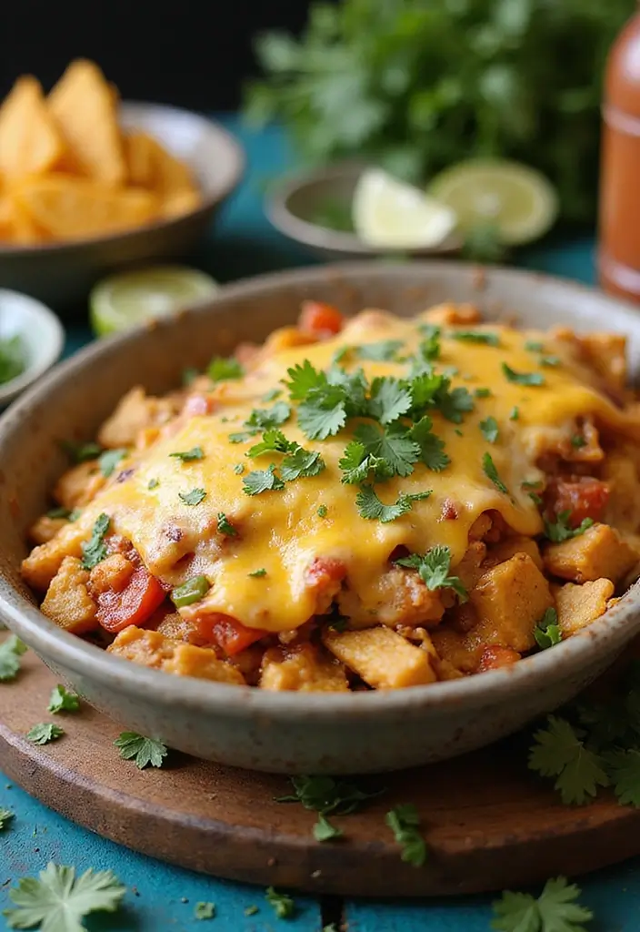 28 Easy 4 Ingredient Casserole Recipes for Dinner Tonight - 10. Mexican Chicken Casserole