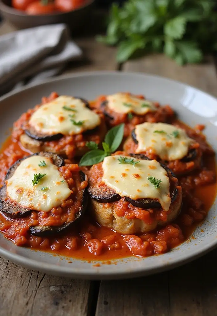 28 Easy 4 Ingredient Casserole Recipes for Dinner Tonight - 16. Eggplant Parmesan Casserole