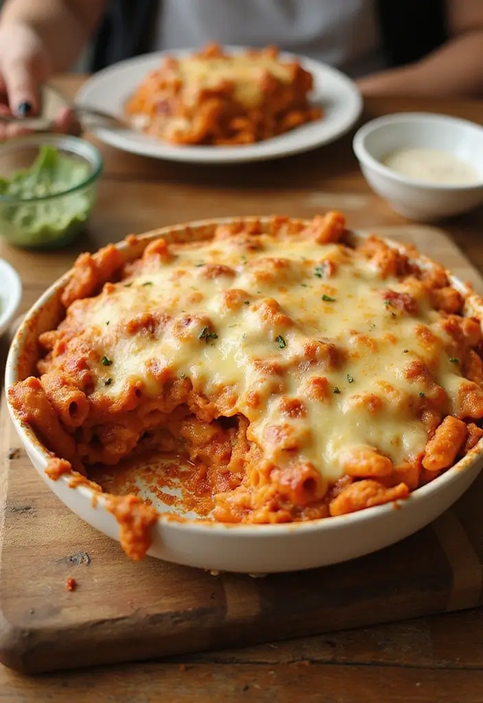 28 Easy 4 Ingredient Casserole Recipes for Dinner Tonight - 26. Baked Ziti Casserole