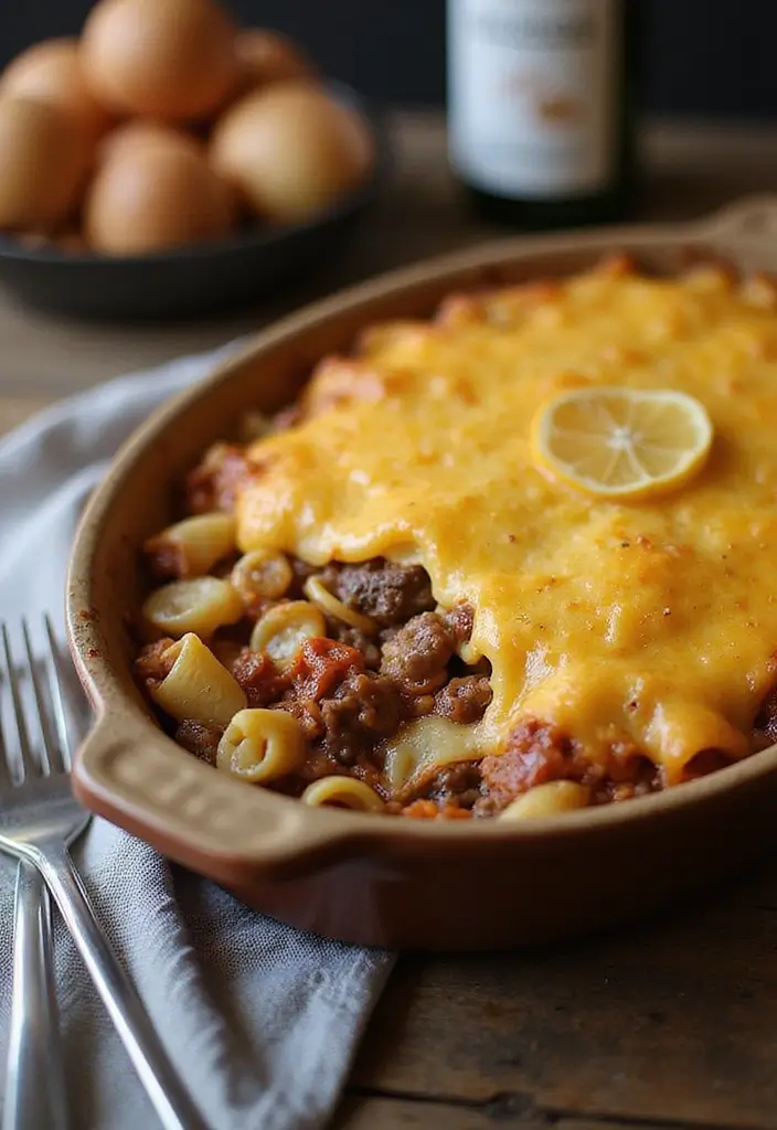 28 Easy 4 Ingredient Casserole Recipes for Dinner Tonight - 4. Beef and Noodles Casserole