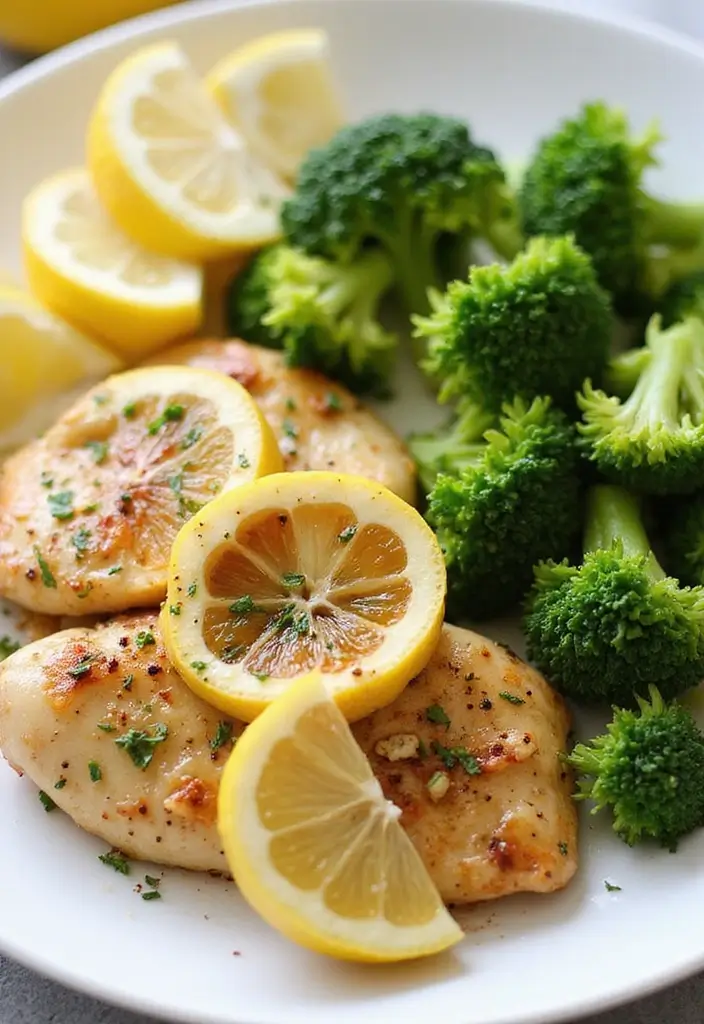 28 Easy Cheap Dinner Recipes for Two on a Budget - 1. One-Pan Lemon Garlic Chicken