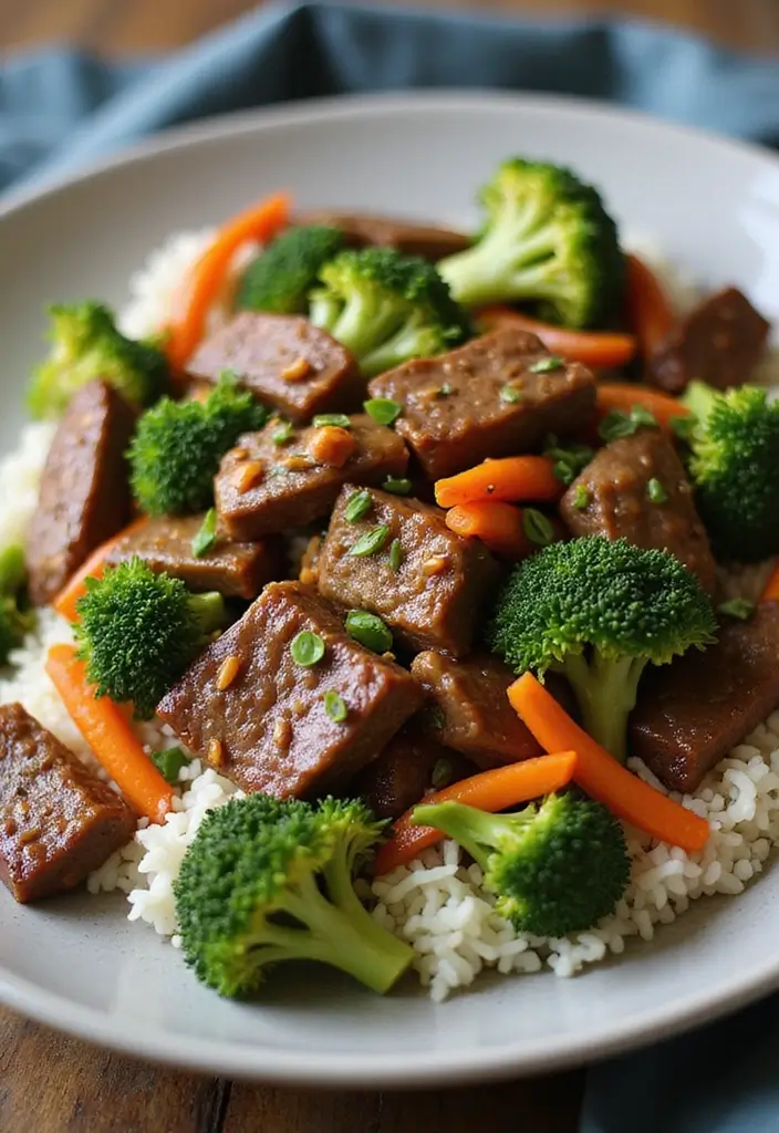 28 Easy Cheap Dinner Recipes for Two on a Budget - 18. Beef and Broccoli Stir-Fry