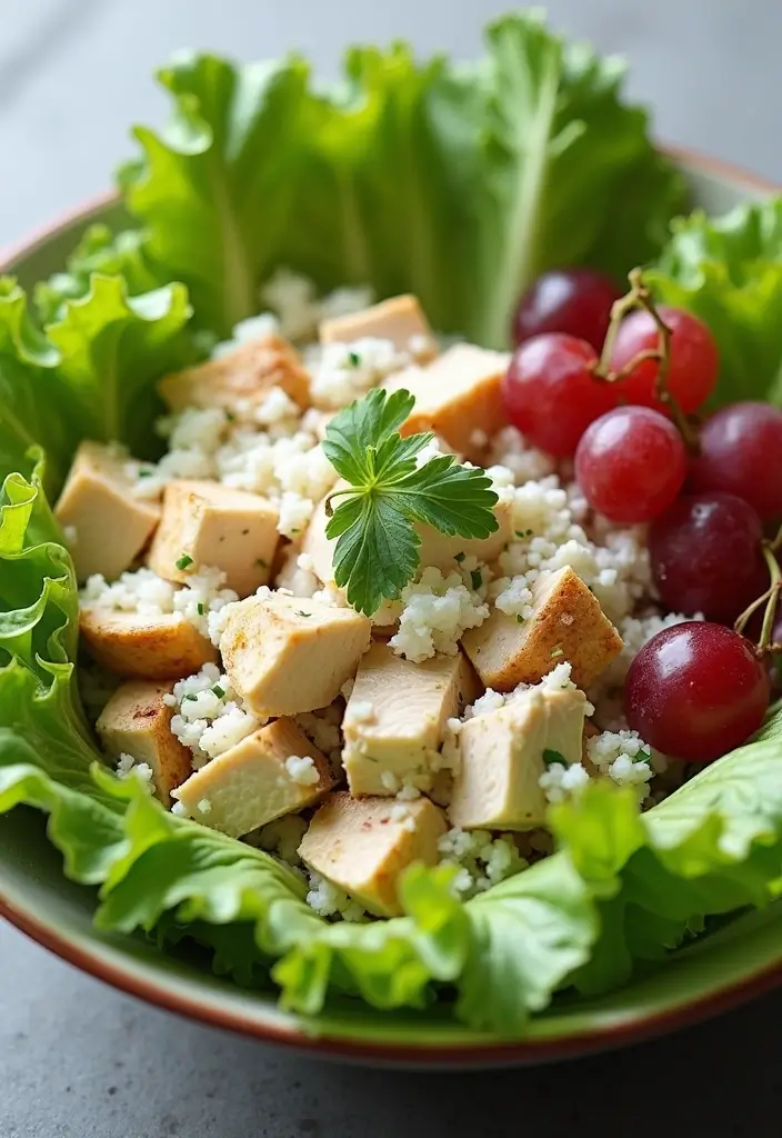 28 Easy Cheap Dinner Recipes for Two on a Budget - 9. Greek Yogurt Chicken Salad