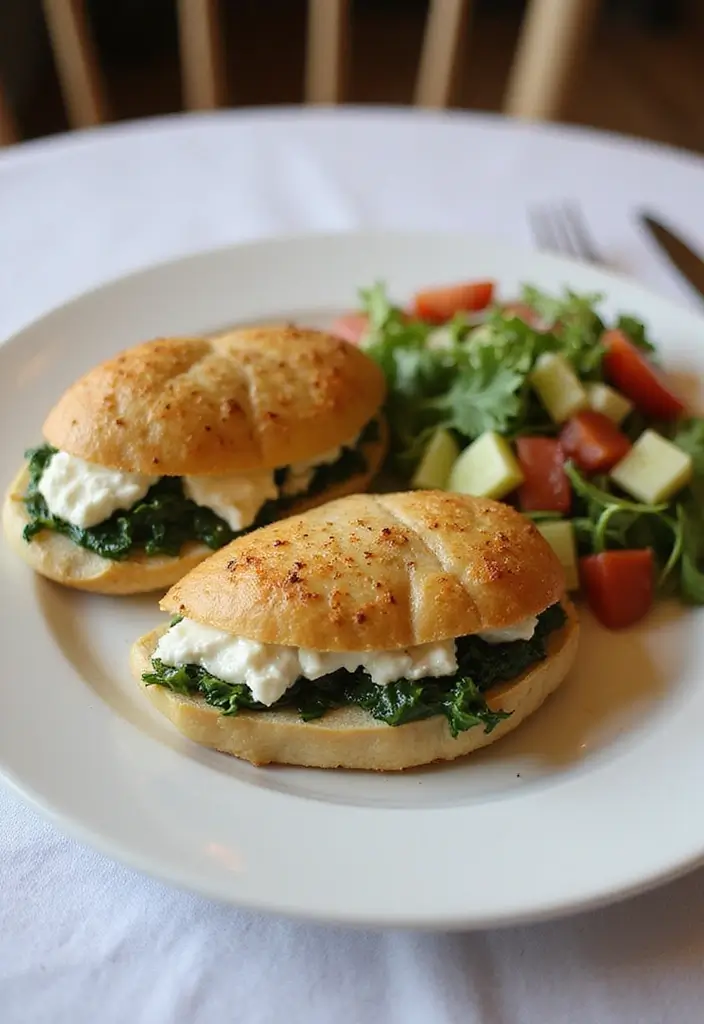 28 Easy Dinner Recipes for Two That Are Perfect Any Night - 2. Spinach and Feta Stuffed Chicken Breasts
