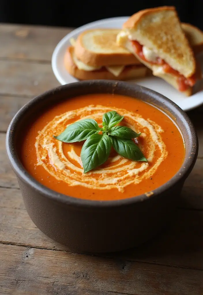 28 Easy Dinner Recipes for Two That Are Perfect Any Night - 20. Creamy Tomato Basil Soup