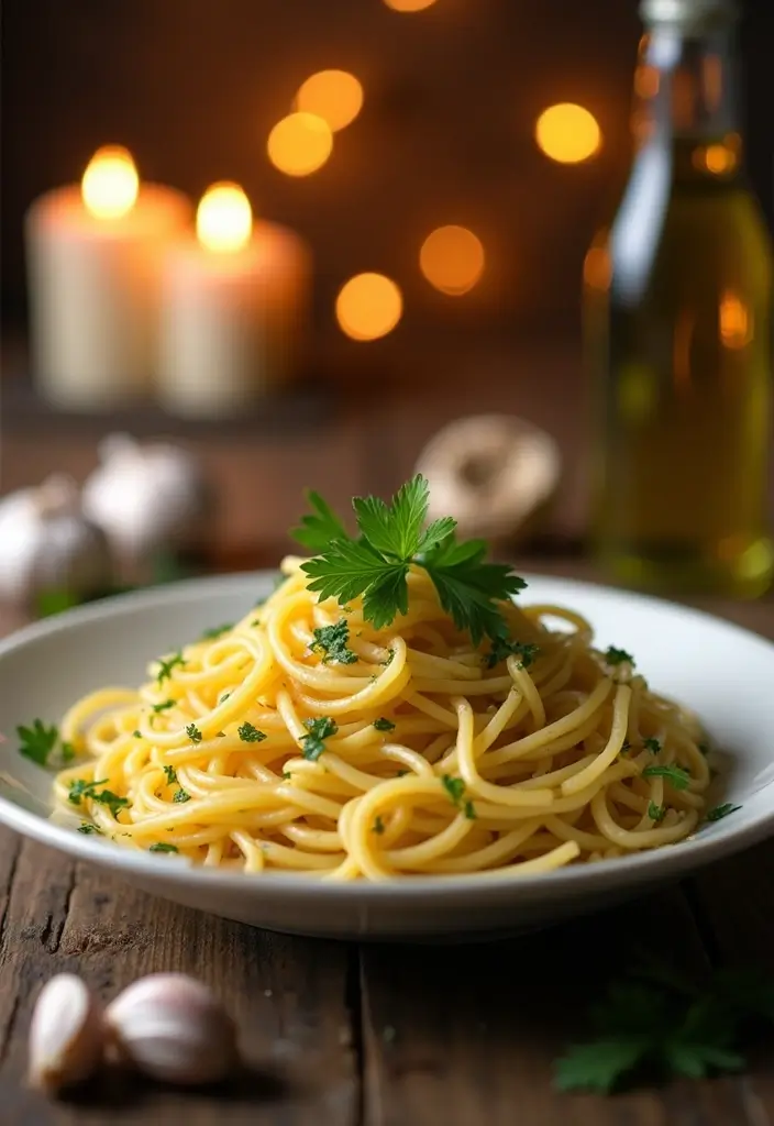 28 Easy Dinner Recipes for Two That Are Perfect Any Night - 6. Spaghetti Aglio e Olio