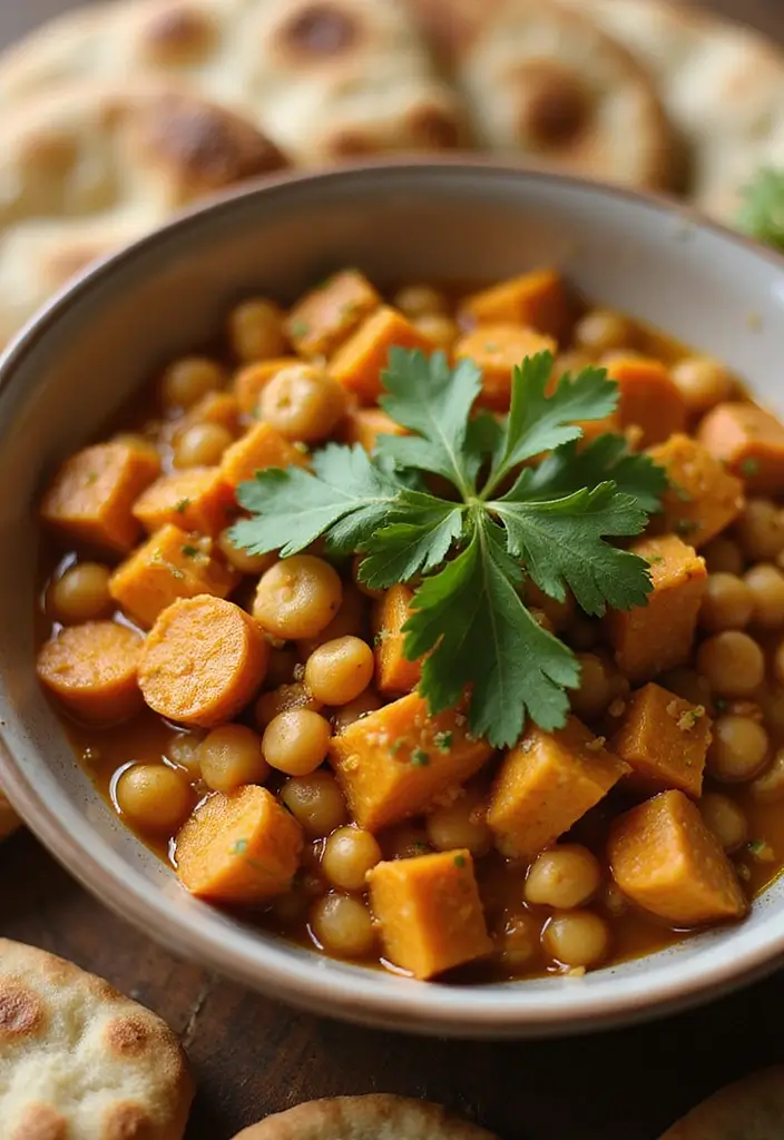 28 Easy Dinner Recipes for Two That Are Perfect Any Night - 8. Chickpea and Sweet Potato Curry